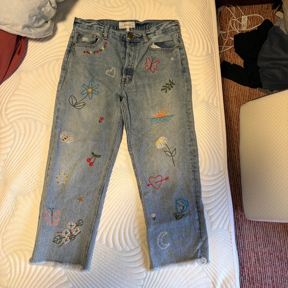 The Great Wayne Embroidered Jeans